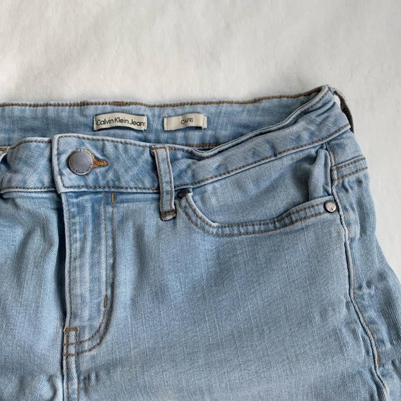 CALVIN KLEIN JEANS shorts - jean shorts - Size 28 (US 6) - Picture 2 of 5